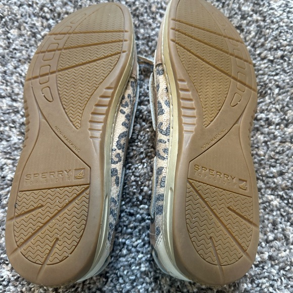 Sperry Leopard Boat Shoe - Picture 3 of 3